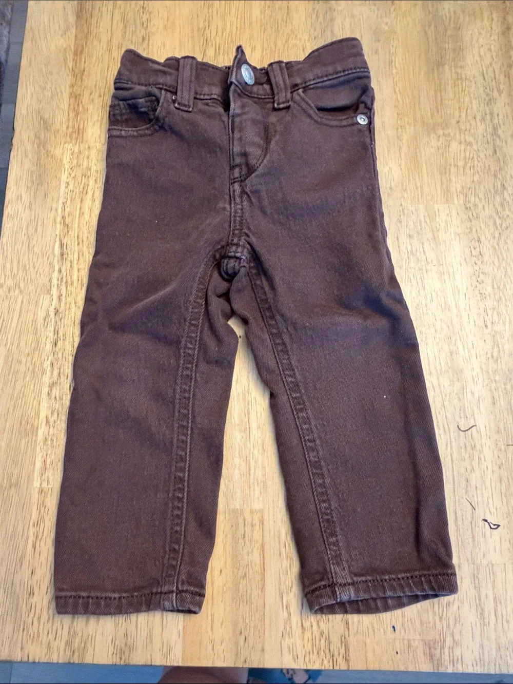 Old Navy Kids Jeans Set - Blue Denim, Brown, Sage